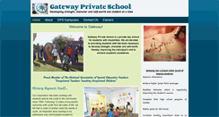 Desktop Screenshot of gatewayprivateschool.com